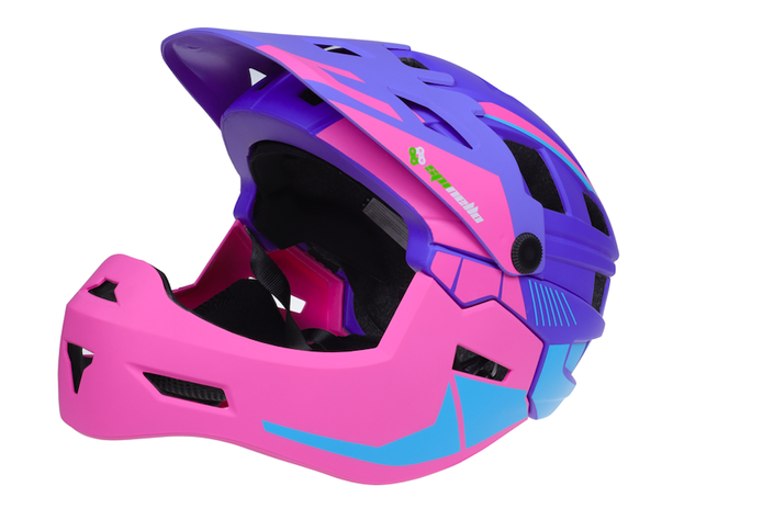 Casco Enduro Marca Spinello KS11 Talla L-XL Rosado-0
