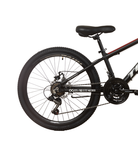 BICICLETA TOTEM MTB ARO 24 MODELO ATLANTIS NEGRO-BLANCO-2