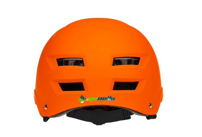 Casco Urbano MTV01 Spinello Talla L-XL Naranjo Matte-1