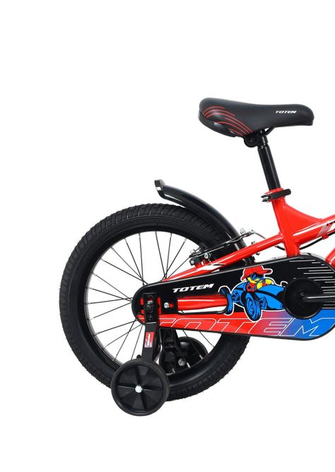 BICICLETA TOTEM NIÑO ARO 16 ROCK-X  COLOR ROJO-2