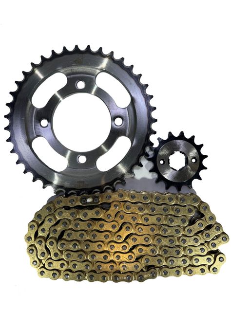 KIT DE TRANSMISION HONDA CGL125 39T/15T 428H124-2