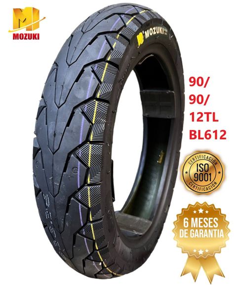 NEUMATICO PARA MOTO 90/90-12TL-1