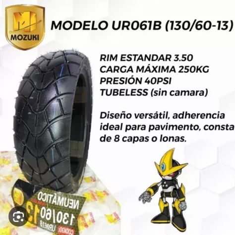 NEUMATICO DE MOTO 130/60/13 -2