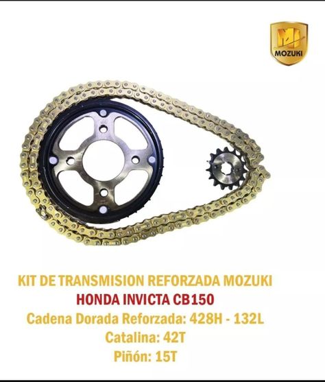 KIT DE TRANSMISION PARA HONDA CB150 INVICTA -1