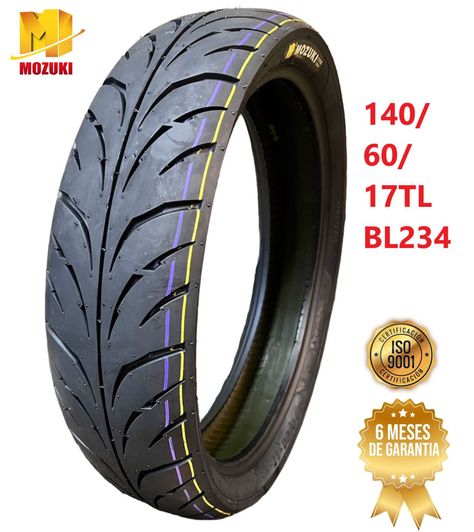 NEUMATICO PARA MOTO 140/60-17TL-1
