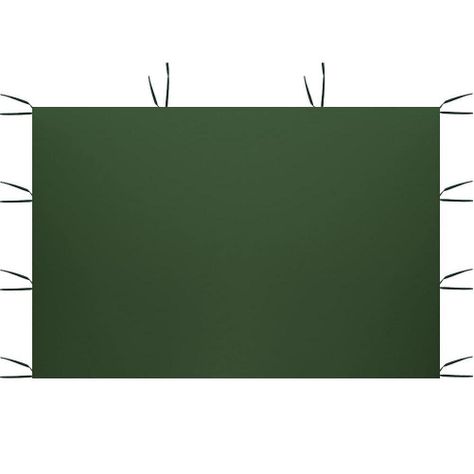 Lona Paredes Laterales Para Toldo Plegable 3x3 MTS Verde-1