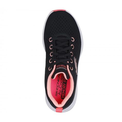 Zapatilla Niña Vapor Foam Brisk Quick Negro Skechers-1