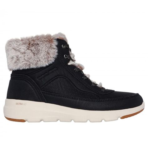 Bototos Mujer Glacial Ultra Mountain Muse Negro Skechers-0