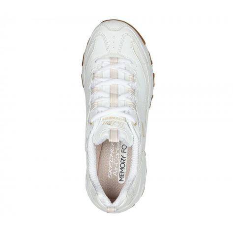 Zapatilla Mujer D'Lites Good Neutral Blanco Skechers-1