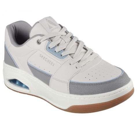 Zapatilla Hombre Uno Court LowPost Beige Skechers-4