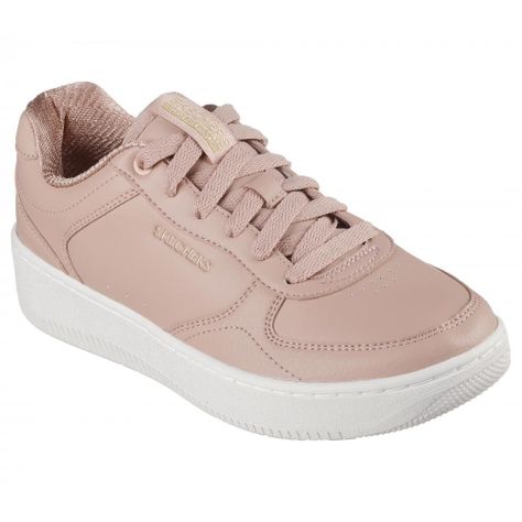 Zapatilla Mujer Sport Court 2.0 Core Essential Beige Skechers-4