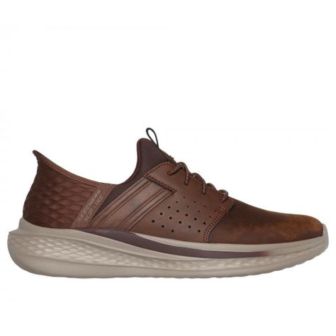 Zapato Hombre Skechers Slip-ins: Slade A Café-0