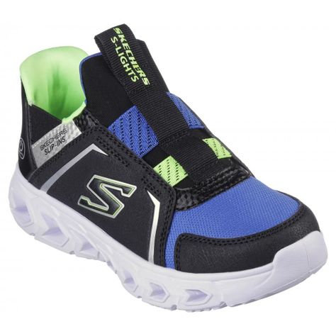 Zapatilla Niño Skechers Slip-ins: Hypno-Flash 2.0 Negra-4