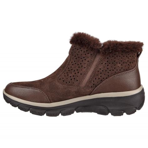 Botín Mujer Easy Going Perfect Snuggle Cafe Skechers-3