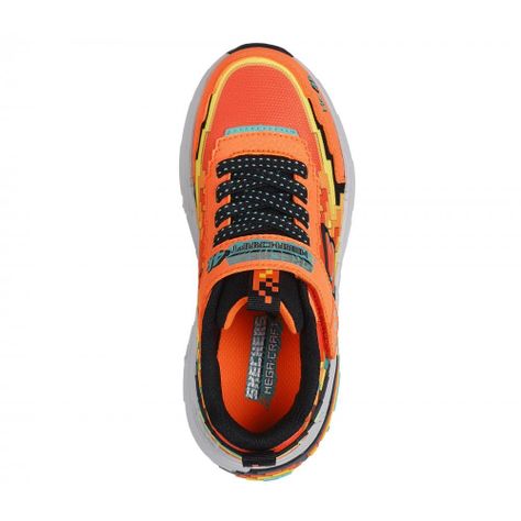 Zapatilla Niño MegaCraft 4K Naranja Skechers-1