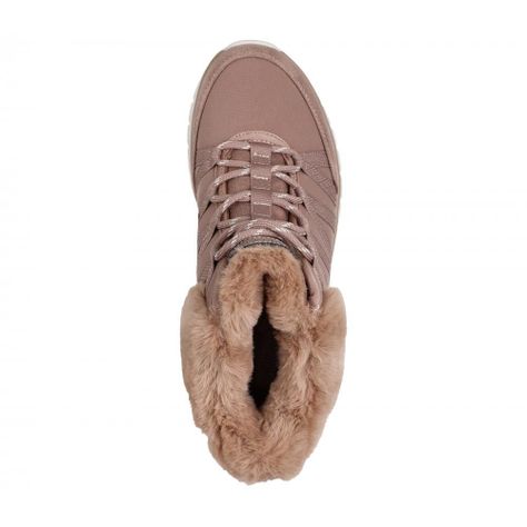 Botines Mujer Graceful Cozy Strolls Café Skechers-1