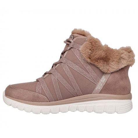 Botines Mujer Graceful Cozy Strolls Café Skechers-3