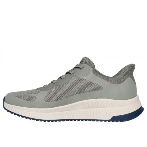Zapatilla Hombre Bobs Squad 4 Verde Skechers-3