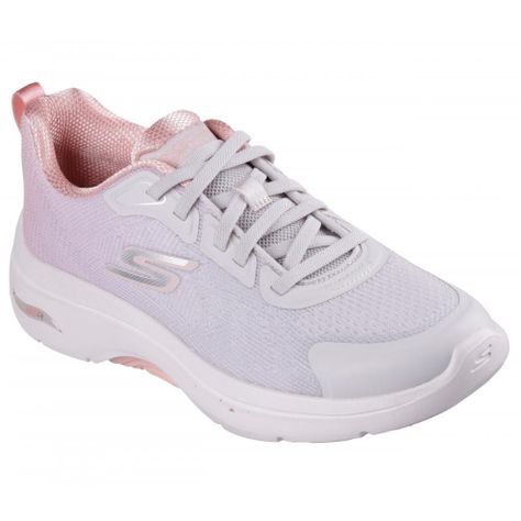 Zapatilla Mujer Go Walk Arch Fit 2.0 Beige Skechers-4