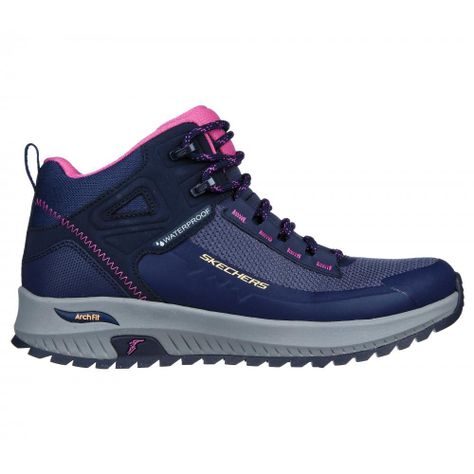 Botín Mujer Arch Fit Discover Elevation Gain Azul Skechers-0