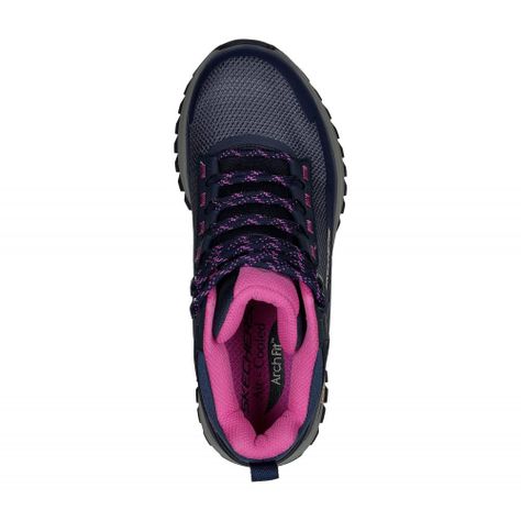 Botín Mujer Arch Fit Discover Elevation Gain Azul Skechers-1
