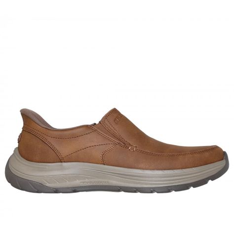 Zapato Hombre Decklan Café Skechers-0