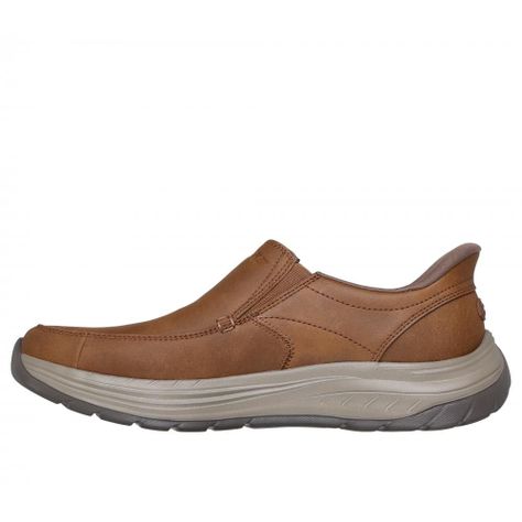 Zapato Hombre Decklan Café Skechers-3