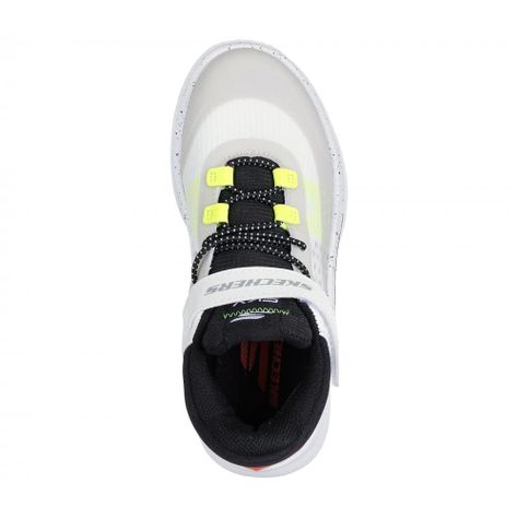 Zapatilla Niño Skx Court Hype HooperHero Blanco Skechers-1