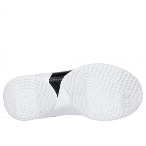 Zapatilla Niño Skx Court Hype HooperHero Blanco Skechers-2