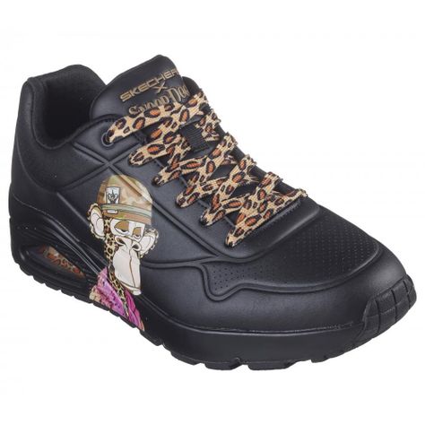 Zapatilla Hombre Uno Dr. Bombay Negro Skechers-4