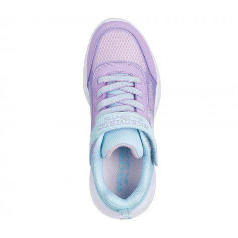 Zapatilla Niña Sola Glow Ombre Delux Azul Skechers-1