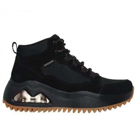 Botín Mujer Uno Peaks Street Hikes Negro Skechers-0