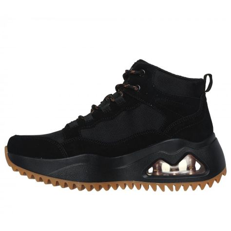 Botín Mujer Uno Peaks Street Hikes Negro Skechers-4