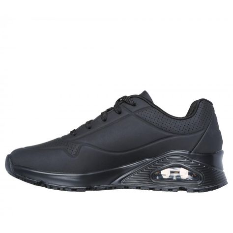 Zapato Mujer Work Uno SR Negro Skechers-3