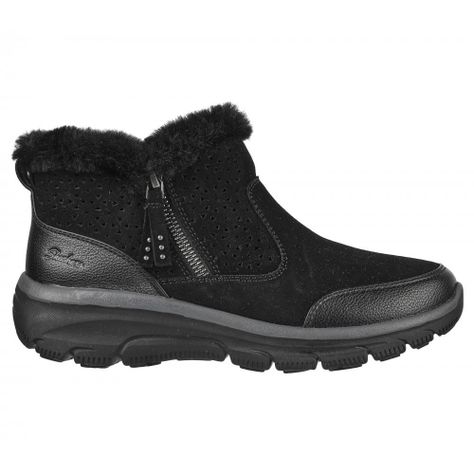 Botín Mujer Easy Going Perfect Snuggle Negro Skechers-0