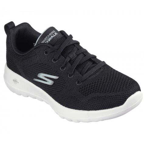 Zapatilla Mujer Go Walk Joy Violet Negro Skechers-4