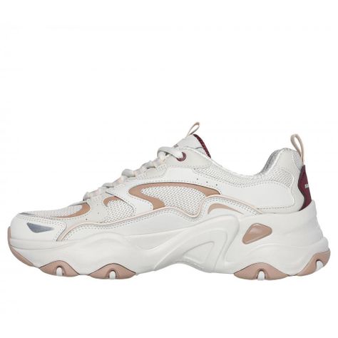 Zapatilla Mujer D'lites 5.0 Upgraded Blanco Skechers-3