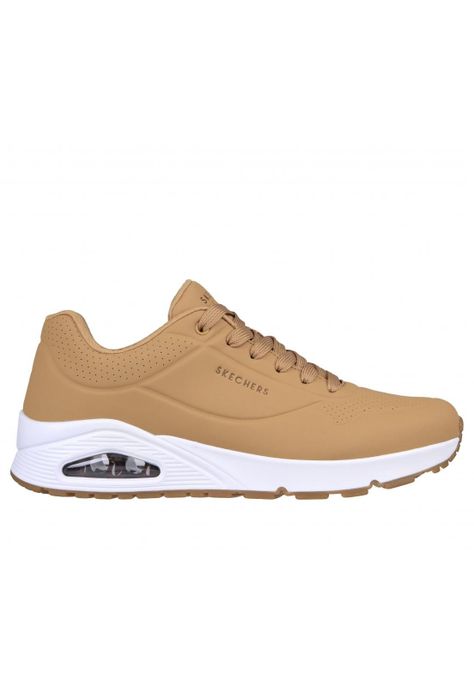 Zapatilla Hombre Uno Stand On Air Beige TN Skechers-0