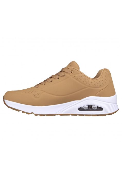 Zapatilla Hombre Uno Stand On Air Beige TN Skechers-3