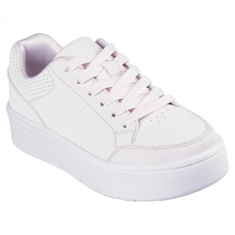 Zapatilla Niña Court High Core Chic Rosado Skechers-4