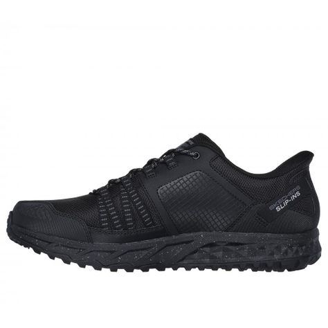 Zapatilla Hombre Skechers Slip-ins: Escape Plan Negro-3