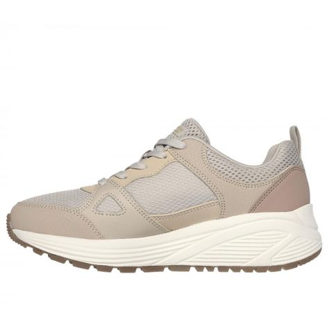Zapatilla Mujer Bobs Sparrow 2.0 Beige Skechers-3