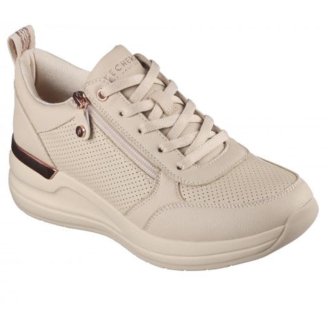 Zapatilla Mujer Billion 2 Beige Skechers-4