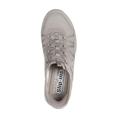 Zapatilla Mujer Skechers Slip-ins: Gratis Sport Beige-1