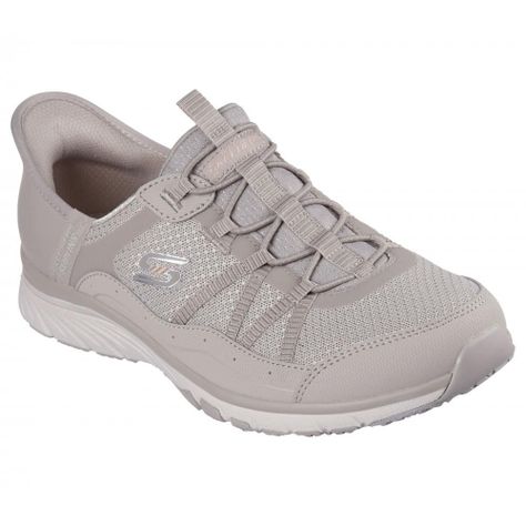 Zapatilla Mujer Skechers Slip-ins: Gratis Sport Beige-4