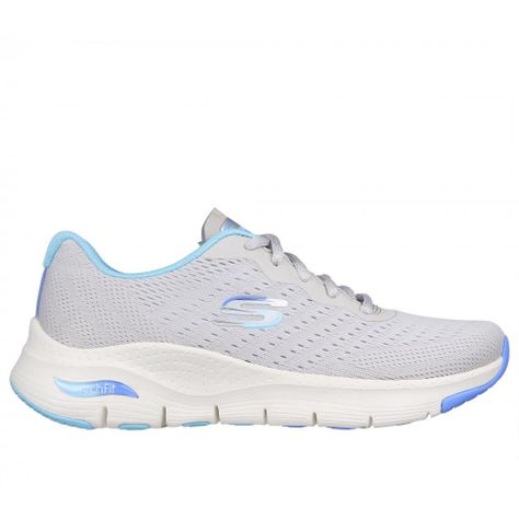 Zapatilla Mujer Arch Fit Infinity Cool Gris Skechers-0