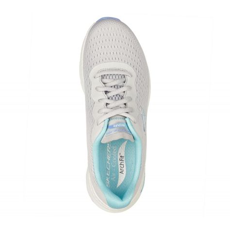 Zapatilla Mujer Arch Fit Infinity Cool Gris Skechers-2