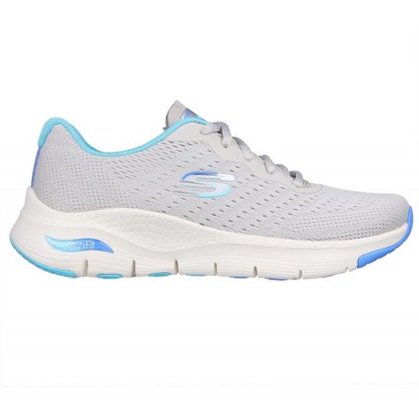 Zapatilla Mujer Arch Fit Infinity Cool Gris Skechers-5