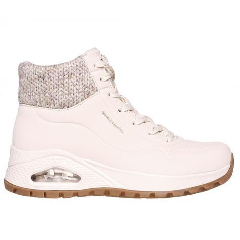 Botín Mujer Uno Rugged Darling Daze Beige Skechers-0
