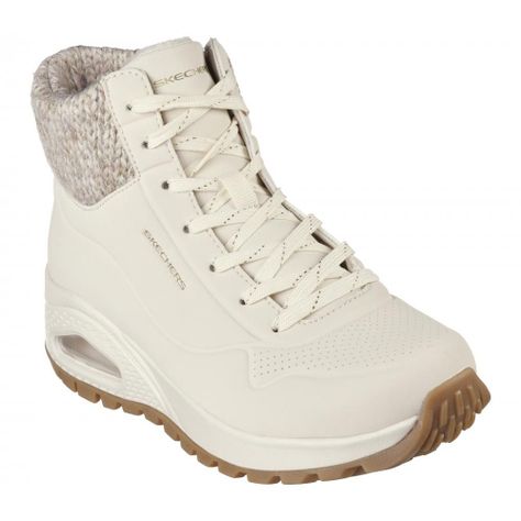 Botín Mujer Uno Rugged Darling Daze Beige Skechers-4